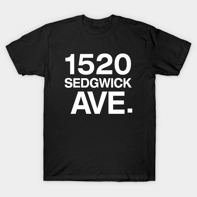 1520 SEDGWICK AVE. T-Shirt by forgottentongues